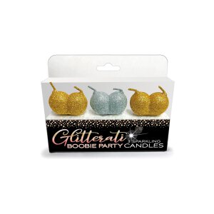 Glitterati Boobie Candle Set 56 g