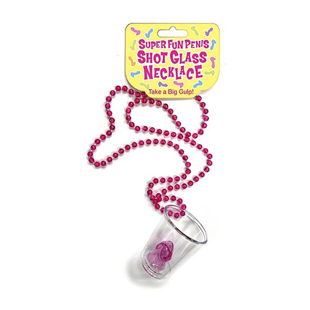 Super Fun Penis Shot Glass Necklace