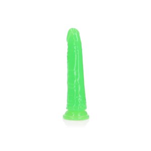Slim Realistic Dildo with Suction Cup - Glow in the Dark...