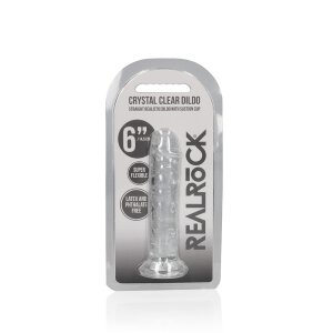 Straight Realistic Dildo with Suction Cup - 15,5 cm