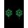 Shots Ouch! Body jewelry glow-in-the-dark nipple stickers