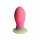 Xeno Egg Glow in the Dark Silicone Egg Pink 13,3 cm