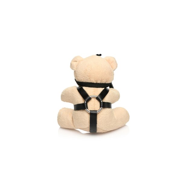BDSM Teddy Bear Keychain Tan