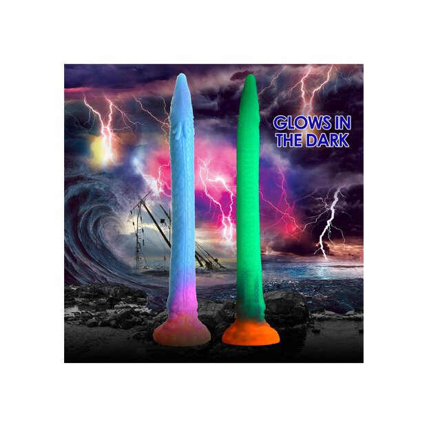 Makara Glow in the Dark Silicone Snake Dildo 46,4 cm