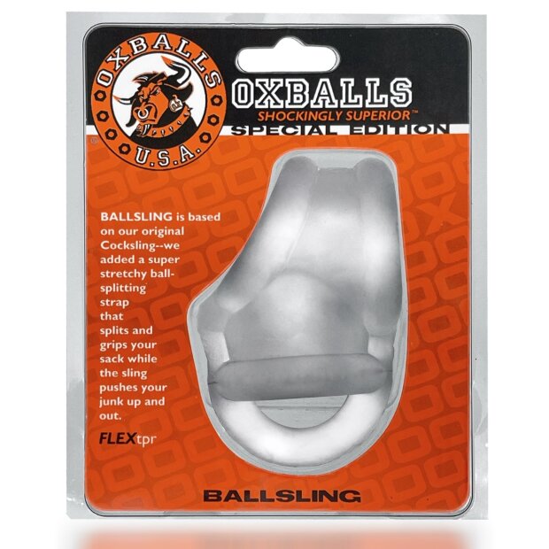 Oxballs Ballsling penis + balls sling ice clear