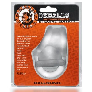 Oxballs Ballsling penis + balls sling ice clear