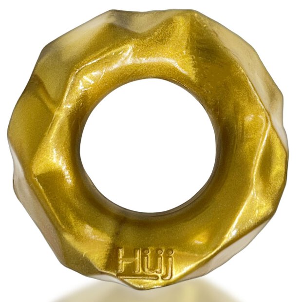 Hünkyjunk Fractal Tactile Silicone Cockring Metalic Bronze