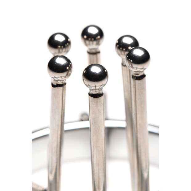 XR Brands Master Series Oculus Acier inoxydable Anal Explorer