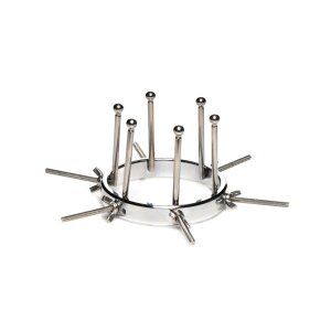 XR Brands Master Series Oculus Acier inoxydable Anal...