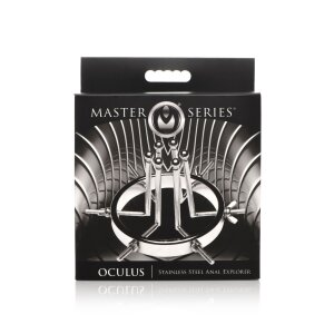XR Brands Master Series Oculus Acier inoxydable Anal...