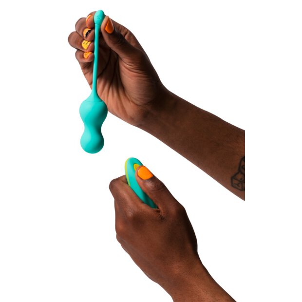 Romp Cello Vibrokugel-Duo türkis