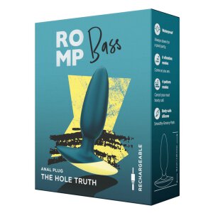 Romp Bass Analplug grün