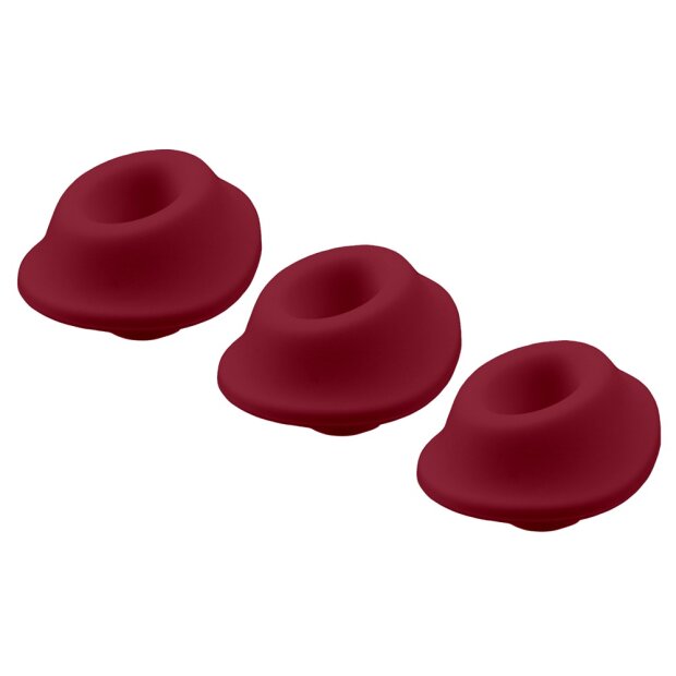 Womanizer 3x replacement caps Premium 2 red S