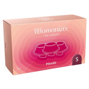 Womanizer 3x Ersatzkappen Premium 2 rot S