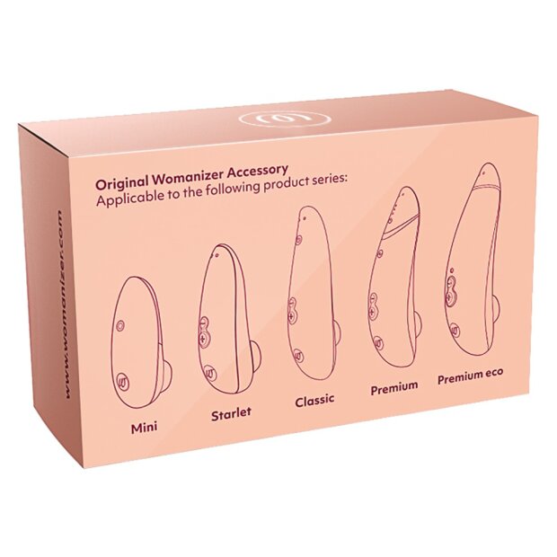 Womanizer 3x replacement caps Premium 2 red M