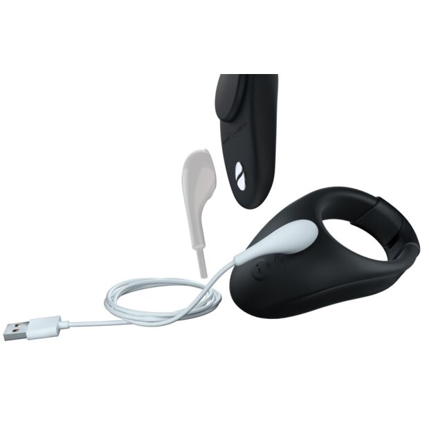 WE-VIBE Bond+Moxie Vibro Pénis & Anneau testiculaire et vibromasseur panty set noir