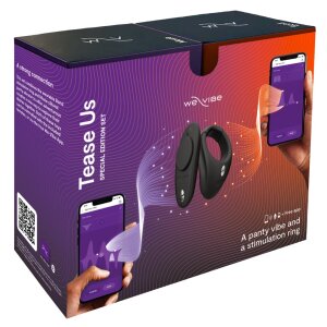 WE-VIBE Bond+Moxie vibro penis &amp; testicle ring and...
