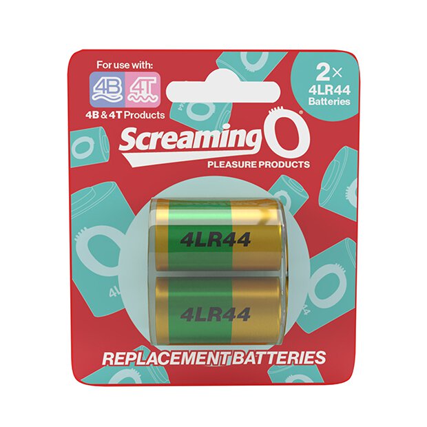 The Screaming O - Size 4LR44 Batteries