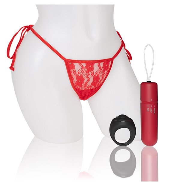 The Screaming O - My Secret Screaming O 4T Panty Vibe Red