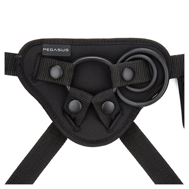 Pegasus - 8” Remote Control P-Spot G-Spot Silicone Peg with Harness Include