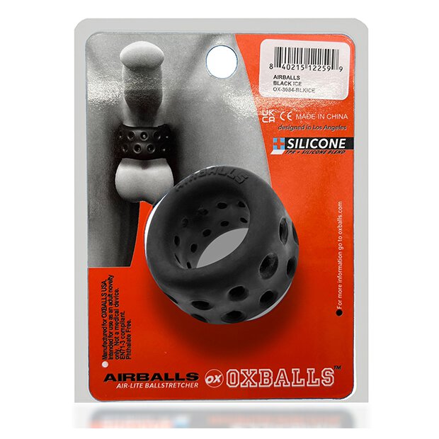 Oxballs Airballs Air-Lite Ballstretcher Black Ice