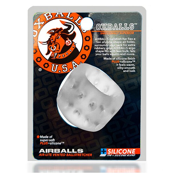 Oxballs Airballs Air-Lite Ballstretcher Clear Ice