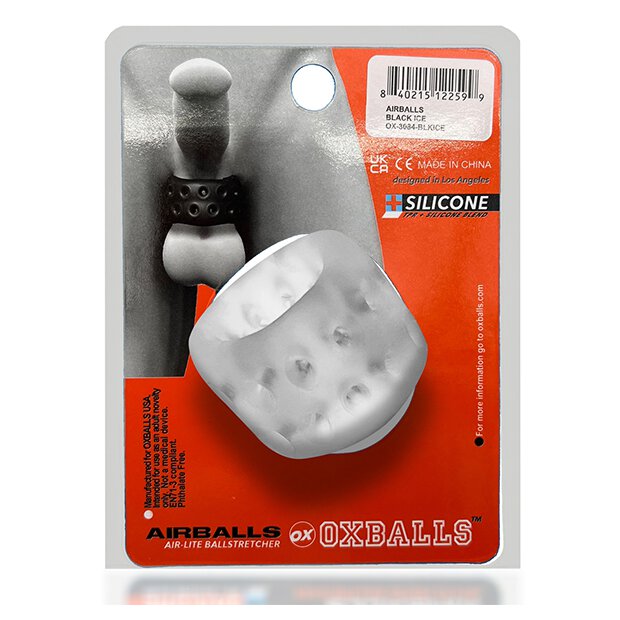 Oxballs Airballs Air-Lite Ballstretcher Clear Ice