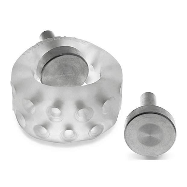Oxballs Airballs Electro Air-Lite Ballstretcher Clear Ice