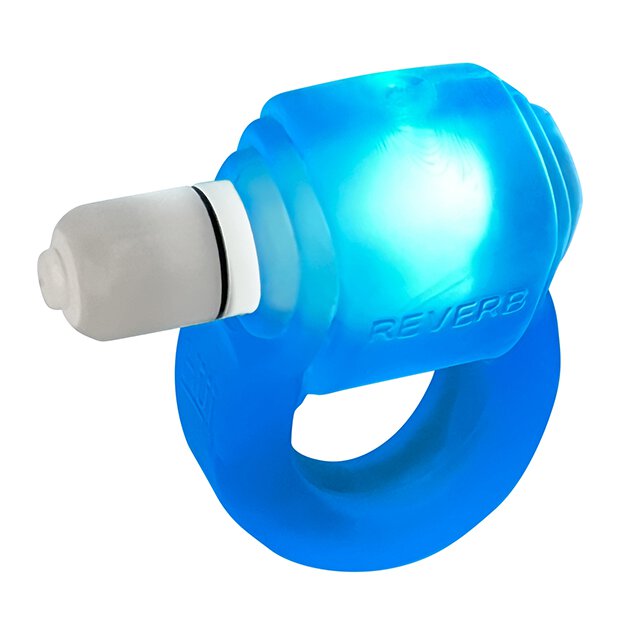 Oxballs Glowdick Cockring With Led Blue Ice