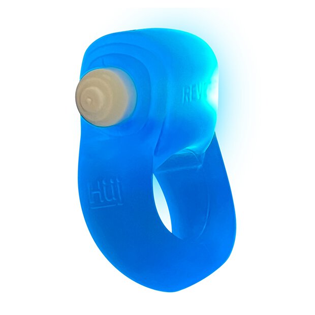 Oxballs Glowdick Cockring With Led Blue Ice