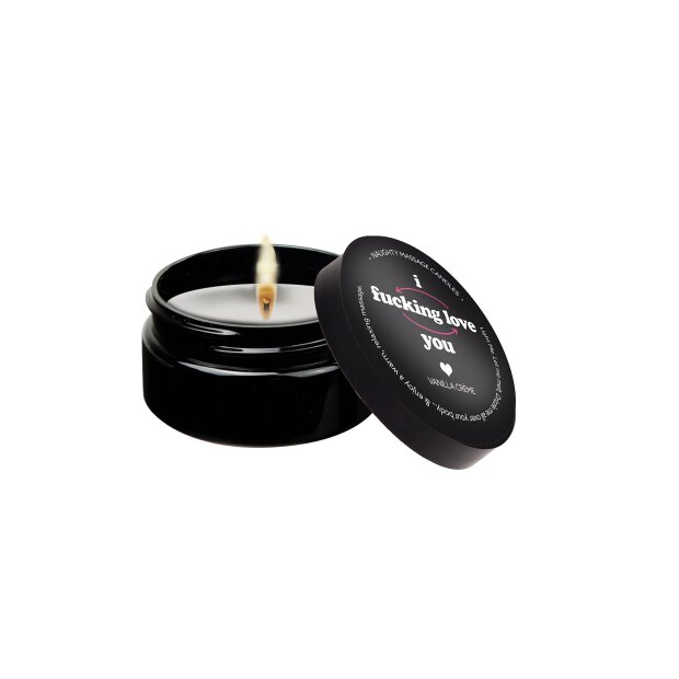 Mini Massage Candle I fcking Love You 56gr.