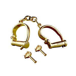 Sevanda Gold Deluxe Love-Slave Handcuffs