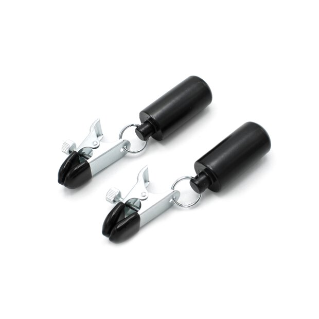 Nipple Adjustable Clamps 2x100g Bullet Weights