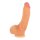 Girthy George Dildo with Suction Cup 9 inch Flesh 22,9 cm