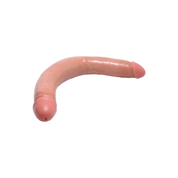XR Brands Realistischer Doppel- Dildo 44,5 cm hautfarbend