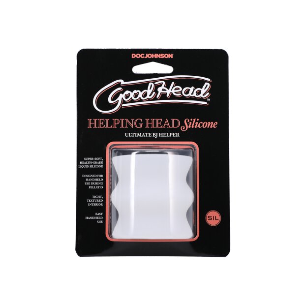 Doc Johnson Mini manchon de masturbation Frost transparent