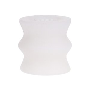 Doc Johnson Mini manchon de masturbation Frost transparent