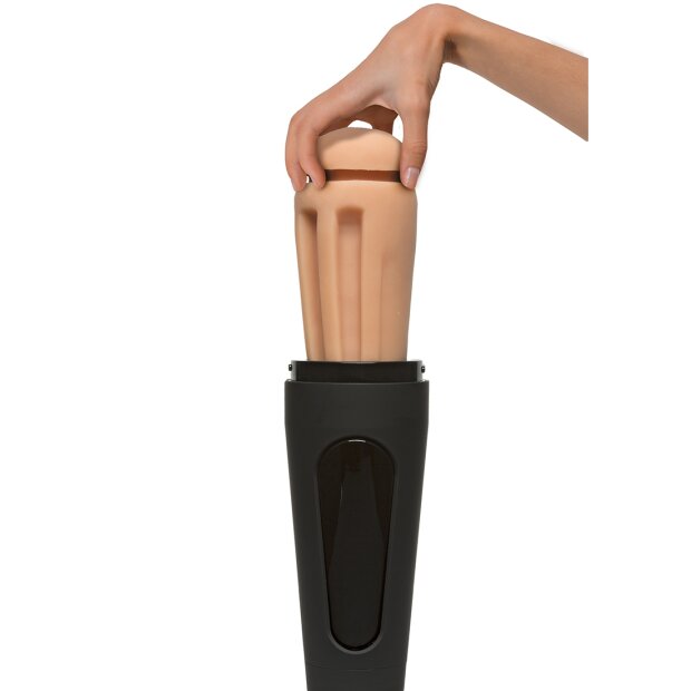 Doc Johnson MAINSQUEEZE Skye Blue ULTRASKYN Pussy Masturbator