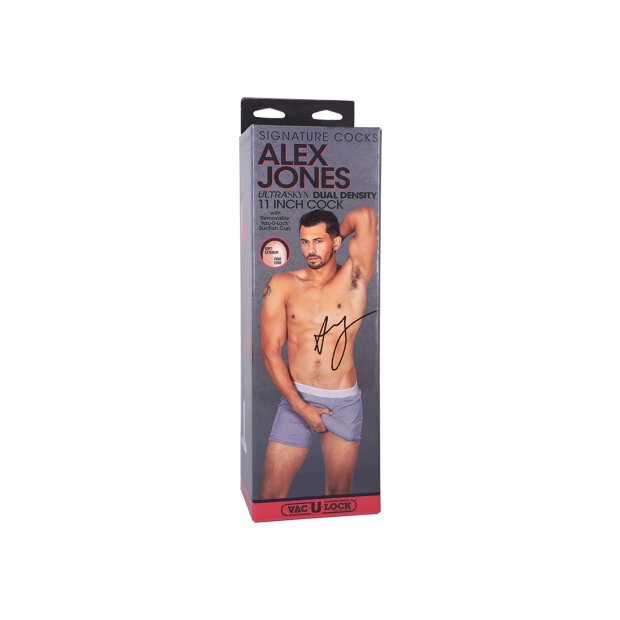 Doc Johnson Alex Jones Realistischer ULTRASKYN Dildo 28 cm