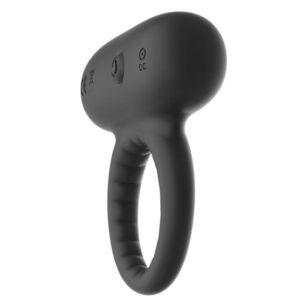 Ramrod Strong Vibrating Cockring Black