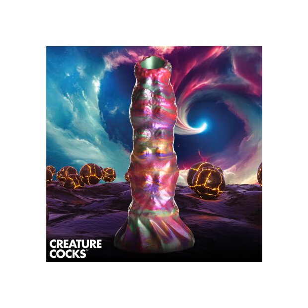 Larva Silicone Ovipositor Dildo with Eggs 22,9 cm