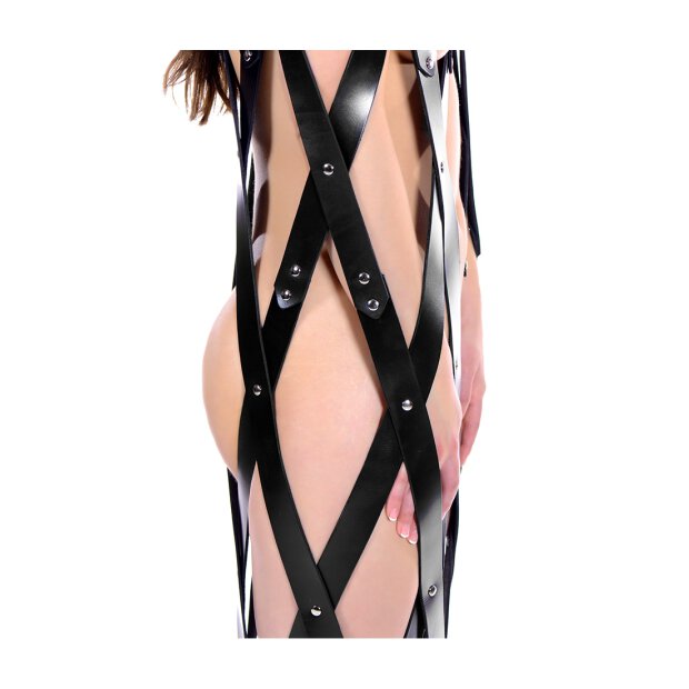 Hanging Leather Strap Cage