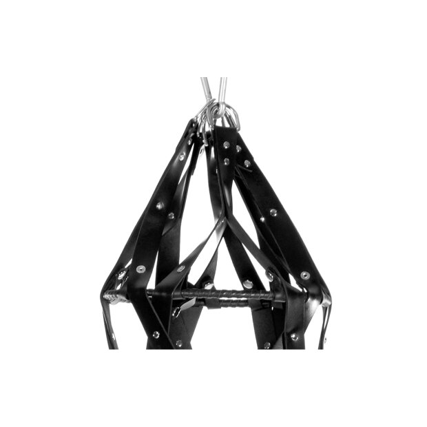 Hanging Leather Strap Cage