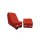 Master Series Kinky Sex Chaise with Love Pillows Red