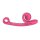 Snail Vibe Curve Vibrator Pink