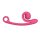 Snail Vibe Curve Vibrator Pink
