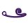 Snail Vibe Curve Vibrator Purple