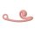 Snail Vibe Curve Vibrator Peachy Pink