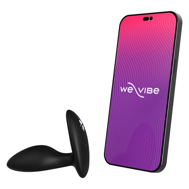 WE-VIBE Ditto+ Vibro Analplug schwarz