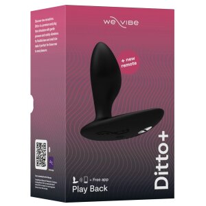 WE-VIBE Ditto+ Vibro plug anal noir